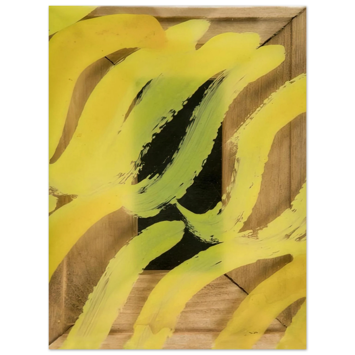 Carla Accardi - Giallo - 1969 75x100 cm / 30x40inches Fine Art Poster