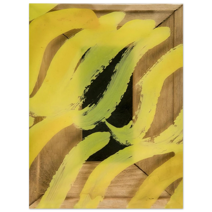 Carla Accardi - Giallo - 1969 75x100 cm / 30x40inches Fine Art Poster