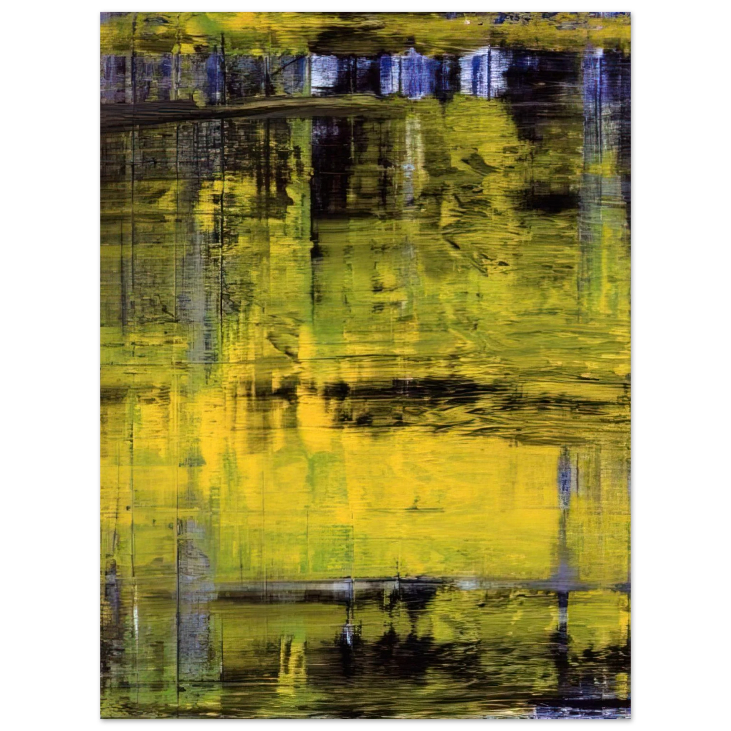 Gerhard Richter - ABSTRAKTES BILD ABSTRACT PICTURE 1994 75x100 cm / 30x40inches Fine Art Poster