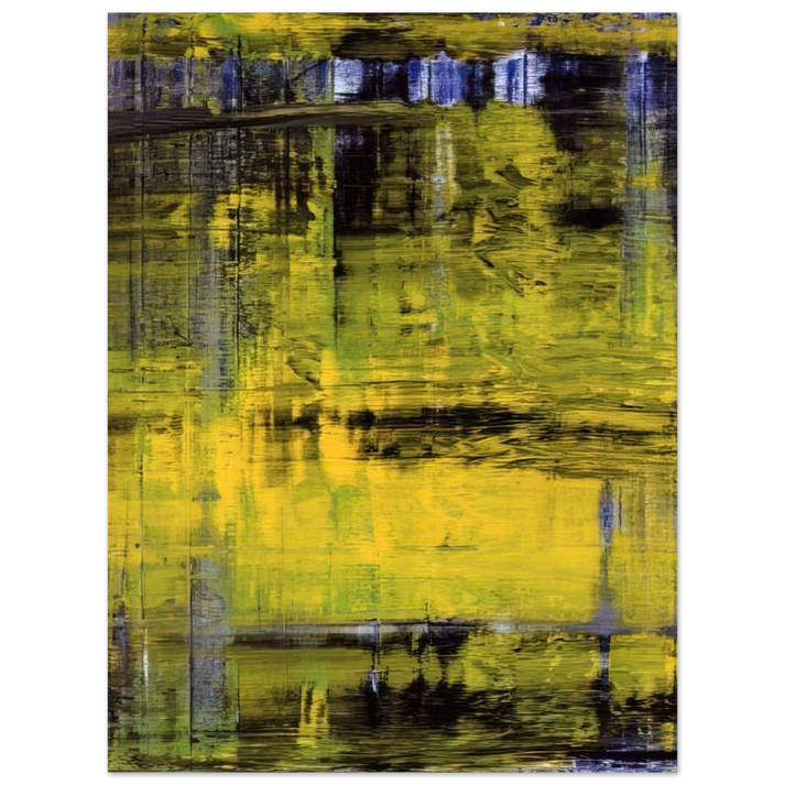 Gerhard Richter - ABSTRAKTES BILD ABSTRACT PICTURE 1994 75x100 cm / 30x40inches Fine Art Poster