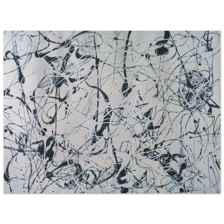Jackson Pollock - NUMBER 23 75x100 cm / 30x40inches Fine Art Poster