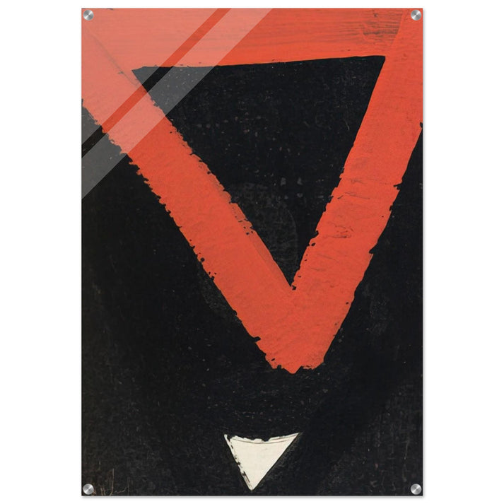 Untitled #6 - Al Held Acrylic Print - 70x100 cm / 28x40″ inches