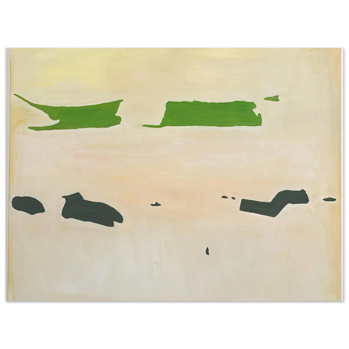 Raoul De Keyser - Clos - 2003 75x100 cm / 30x40inches Fine Art Poster