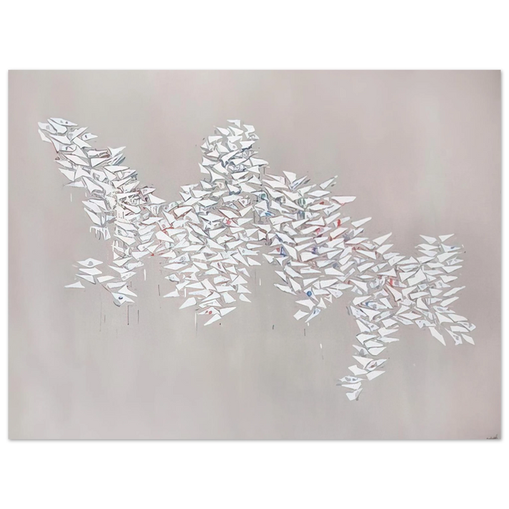 Robert Goodnough - Motion II - 1981 75x100 cm / 30x40inches Fine Art Poster