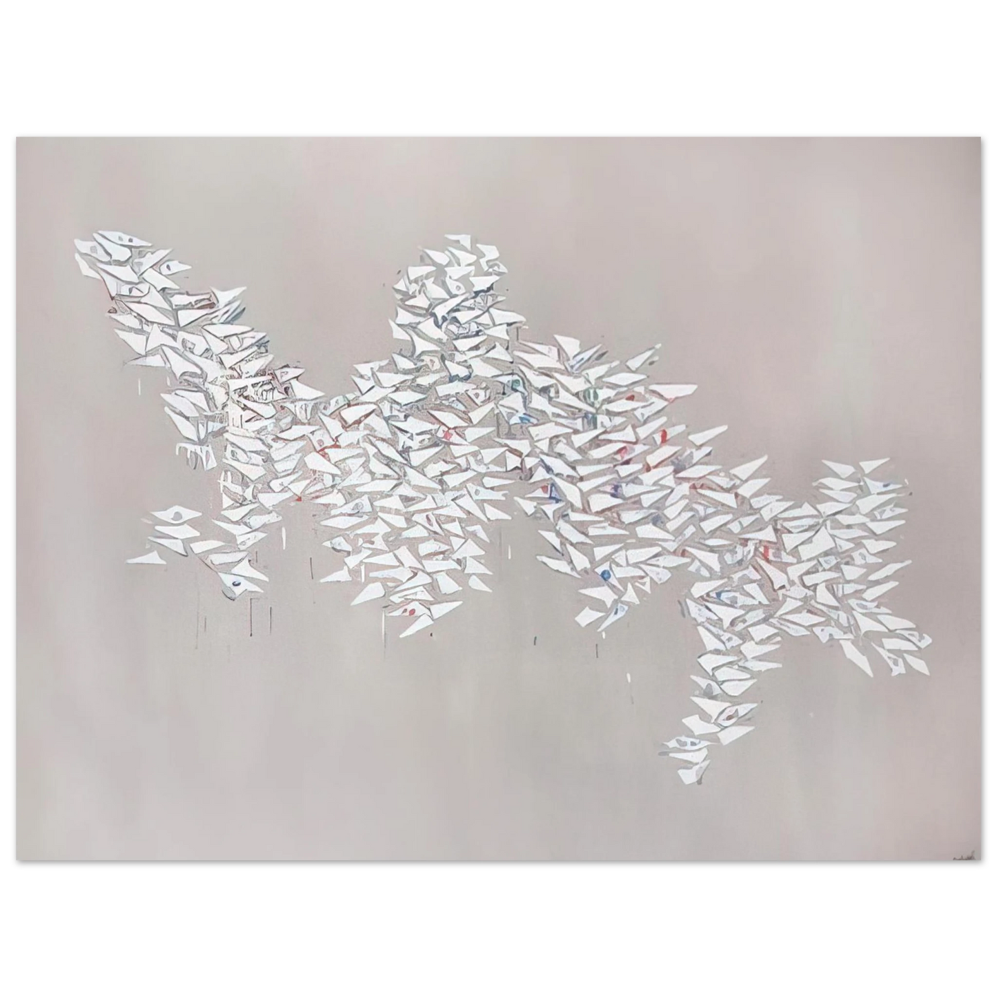 Robert Goodnough - Motion II - 1981 75x100 cm / 30x40inches Fine Art Poster