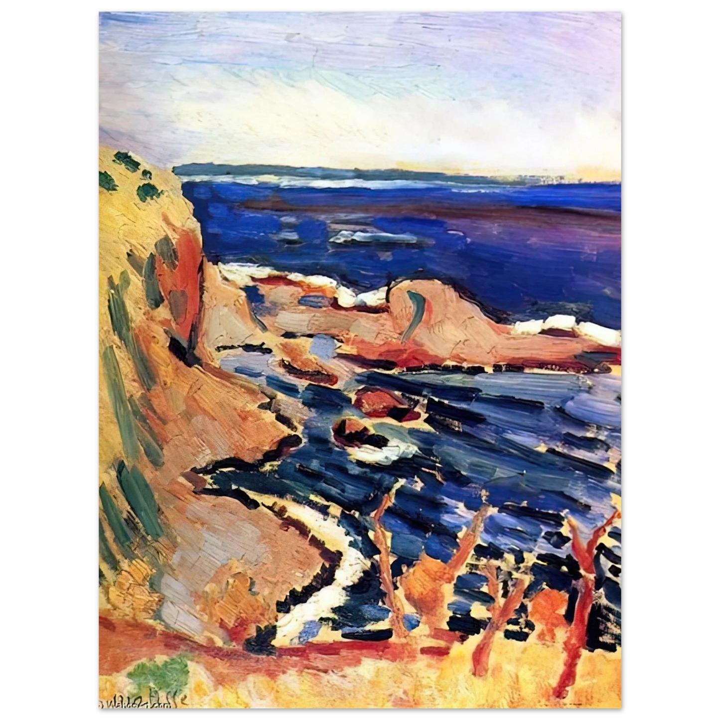 Henri Matisse - LA MOULADE 1905 75x100 cm / 30x40inches Fine Art Poster