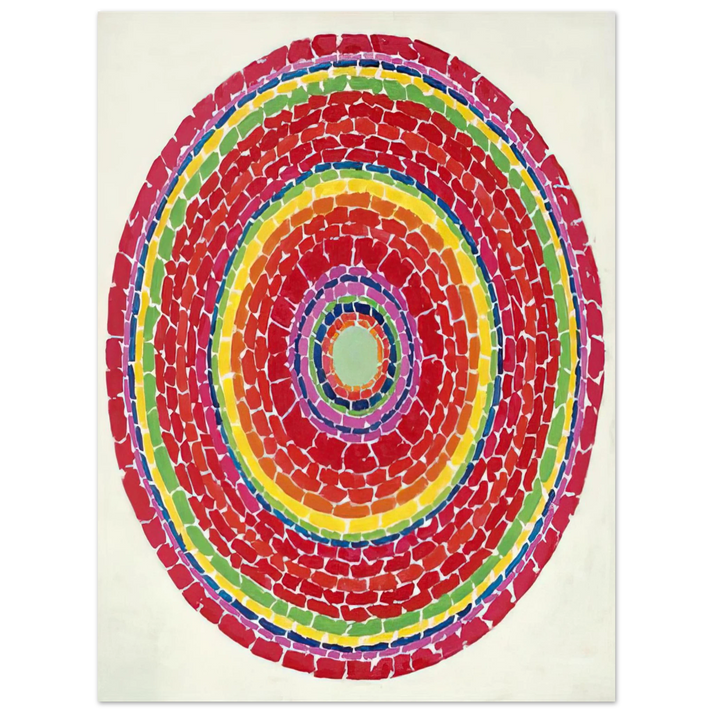 Alma Woodsey Thomas - SPRINGTIME IN WASHINGTON 1971 75x100 cm / 30x40inches Fine Art Poster