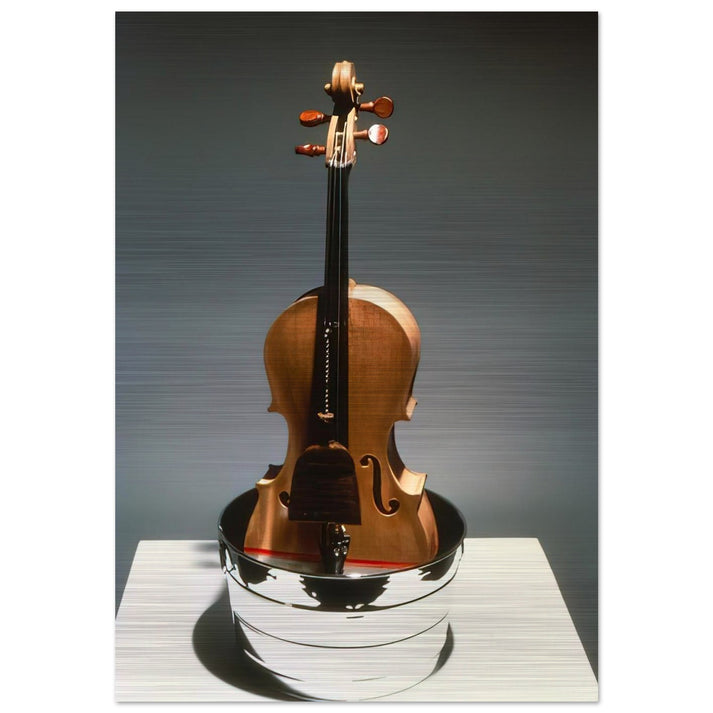 TIBETAN GARDEN SONG ROCI TIBET 1986 - Robert Rauschenberg Brushed Aluminum Print - 70x100 cm / 28x40 inches | Robert Rauschenberg Aluminum Print | Robert Rauschenberg Prints