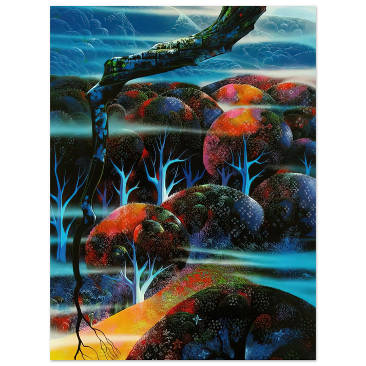 Eyvind Earle - Toccata and Fugue 75x100 cm / 30x40inches Fine Art Poster
