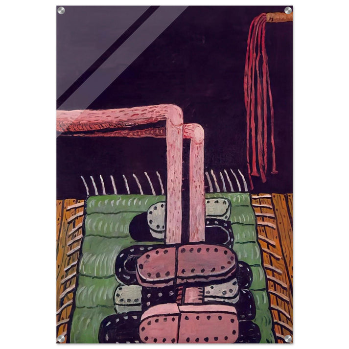 GREEN RUG - Philip Guston Acrylic Print - 70x100 cm / 28x40″ inches