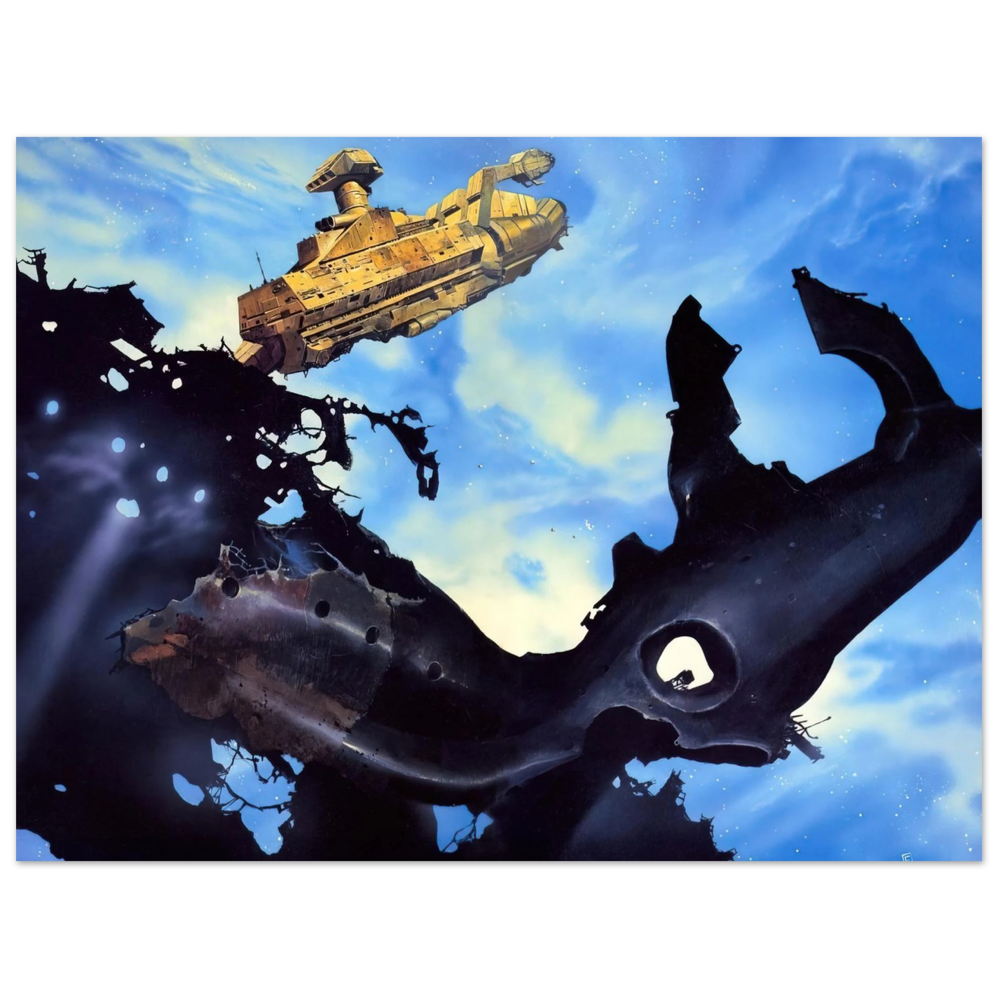 Chris Foss - Chris Foss 75x100 cm / 30x40inches Fine Art Poster