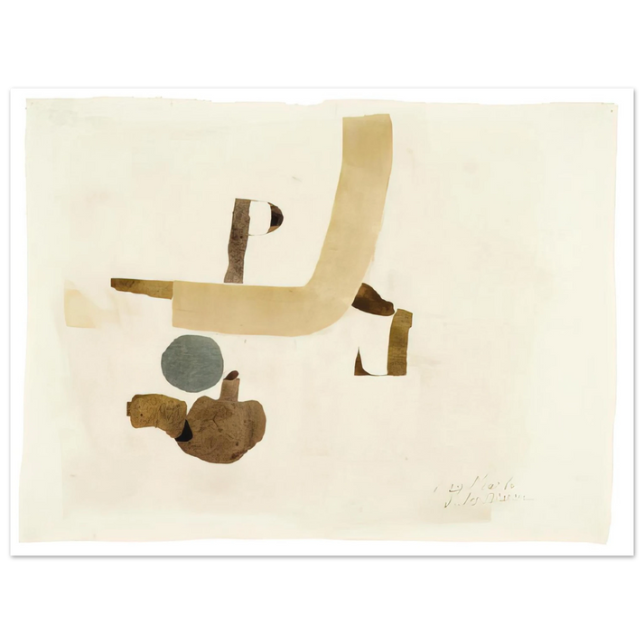 Julius Bissier - 29.5.64 - 1964 75x100 cm / 30x40inches Fine Art Poster
