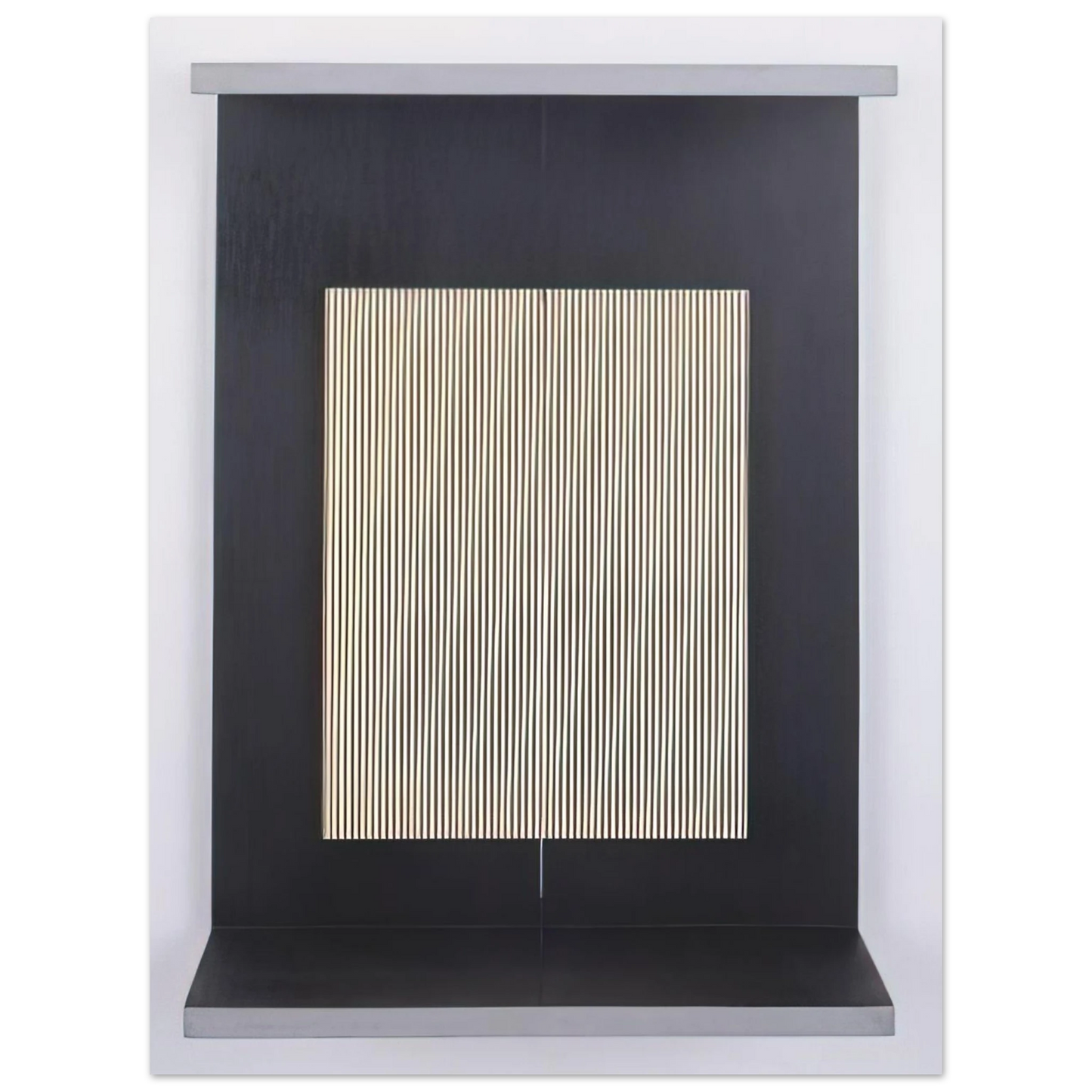 Jesus Rafael Soto - LIGHT TRAP 1965 75x100 cm / 30x40inches Fine Art Poster