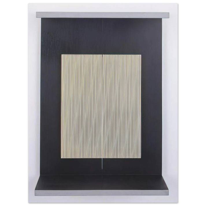 Jesus Rafael Soto - LIGHT TRAP 1965 75x100 cm / 30x40inches Fine Art Poster