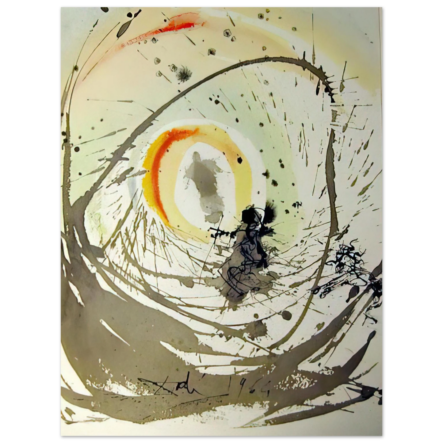 Salvador Dali - MULIER AMICTA SOLE 1967 75x100 cm / 30x40inches Fine Art Poster