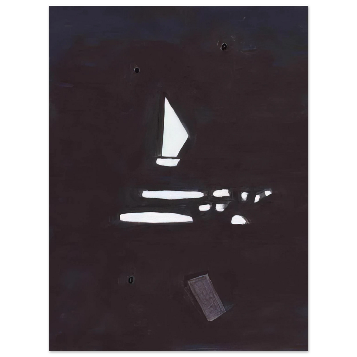 Raoul De Keyser - Oskar 5 - 2005 75x100 cm / 30x40inches Fine Art Poster