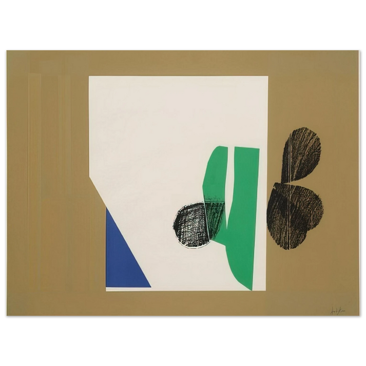 Howard Hodgkin - Enter Laughing - 1964 75x100 cm / 30x40inches Fine Art Poster
