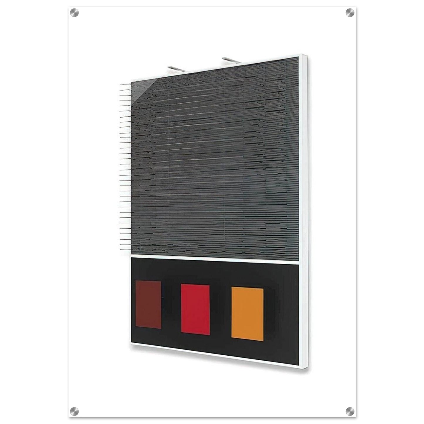 TES GRANDES Y PEQUENAS 1999 - Jesus Rafael Soto Acrylic Print - 70x100 cm / 28x40″ inches