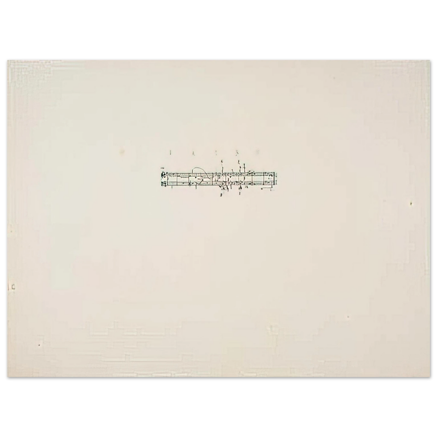 John Cage - Haiku - Neo-Dada 75x100 cm / 30x40inches Fine Art Poster