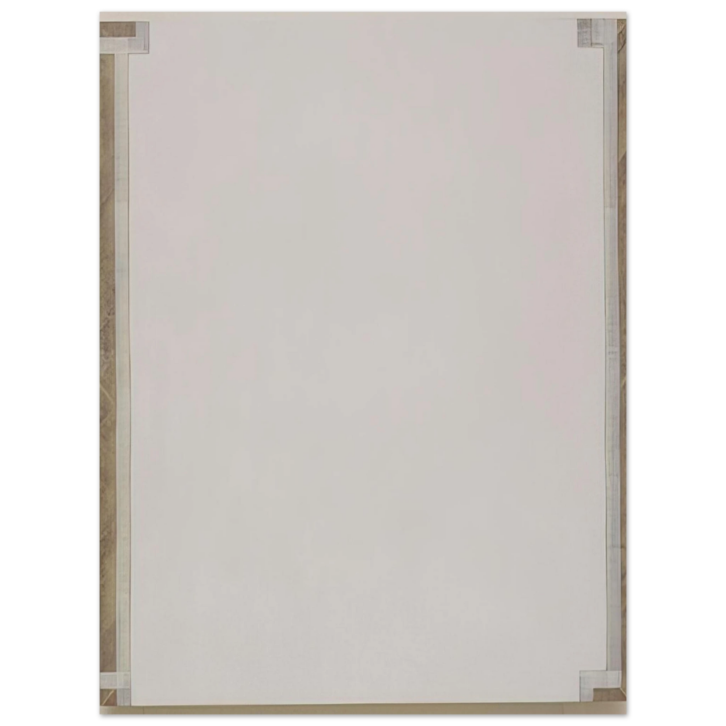 Robert Ryman - Record 75x100 cm / 30x40inches Fine Art Poster