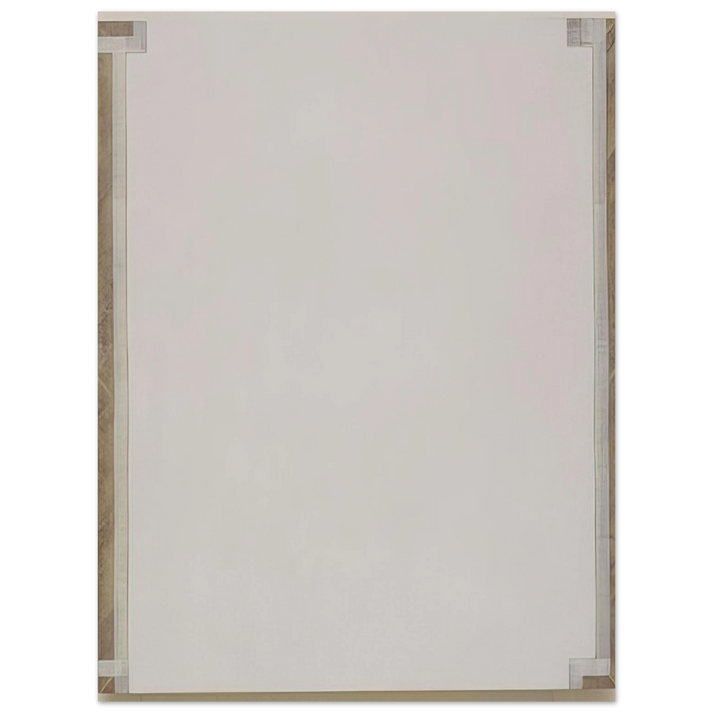 Robert Ryman - Record 75x100 cm / 30x40inches Fine Art Poster