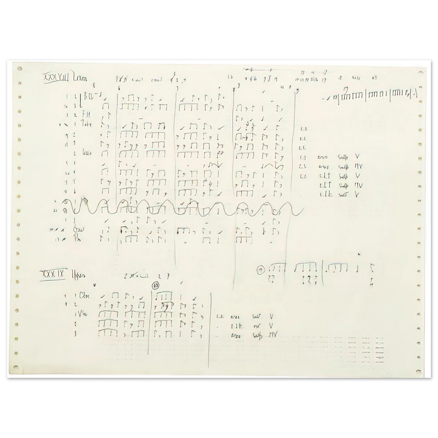 John Cage - Cheap Imitation - 1971 75x100 cm / 30x40inches Fine Art Poster