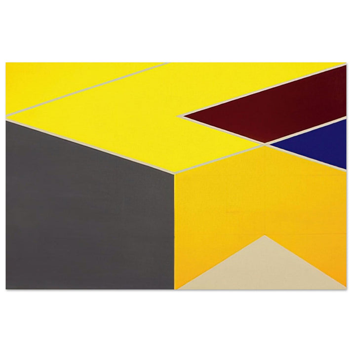 Diamond Cut Series - 1966 - Larry Zox Art Prints - 100x150 cm / 40x60″ inches | Larry Zox Poster | Larry Zox Prints