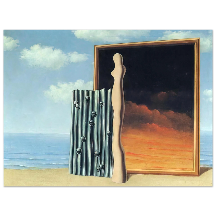 Rene Magritte - COMPOSITION ON A SEASHORE 1935 75x100 cm / 30x40inches Fine Art Poster