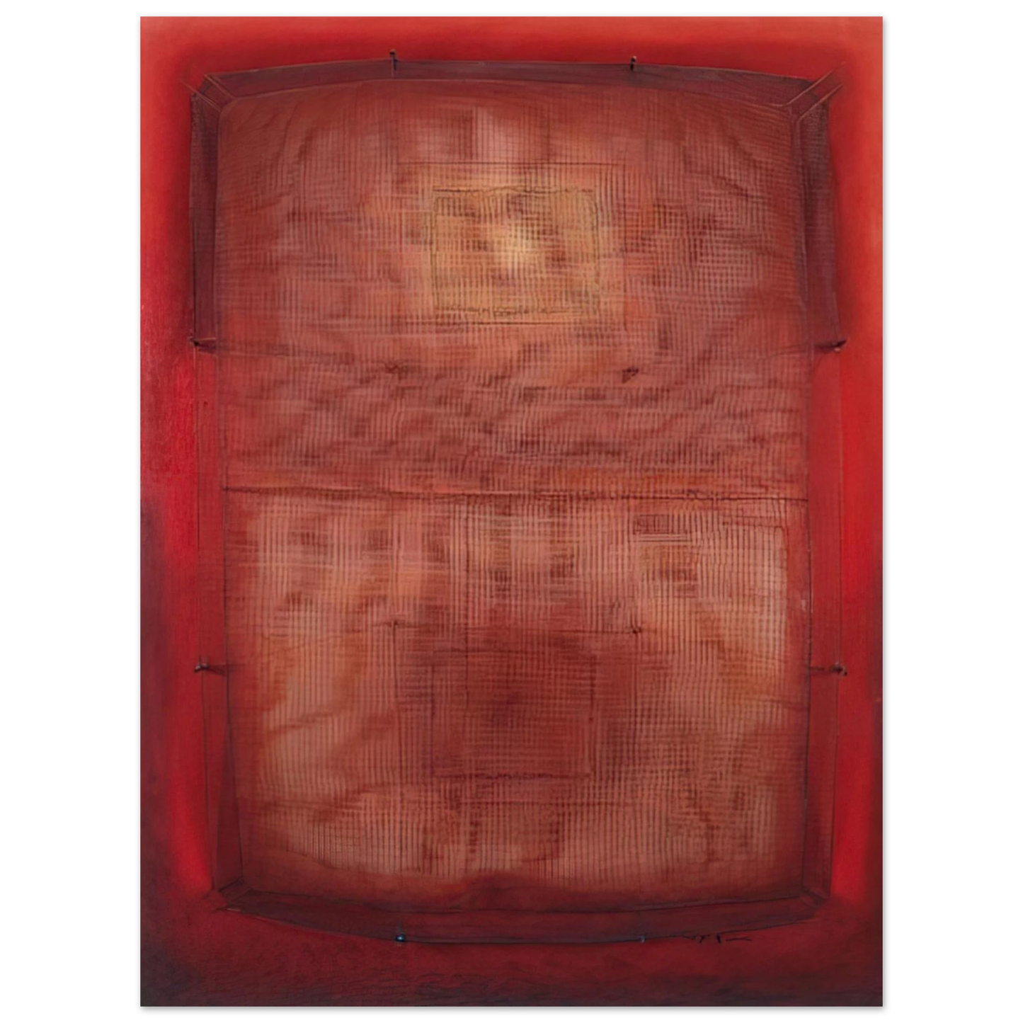 Manuel Rivera - Espejo del sol - 1966 75x100 cm / 30x40inches Fine Art Poster