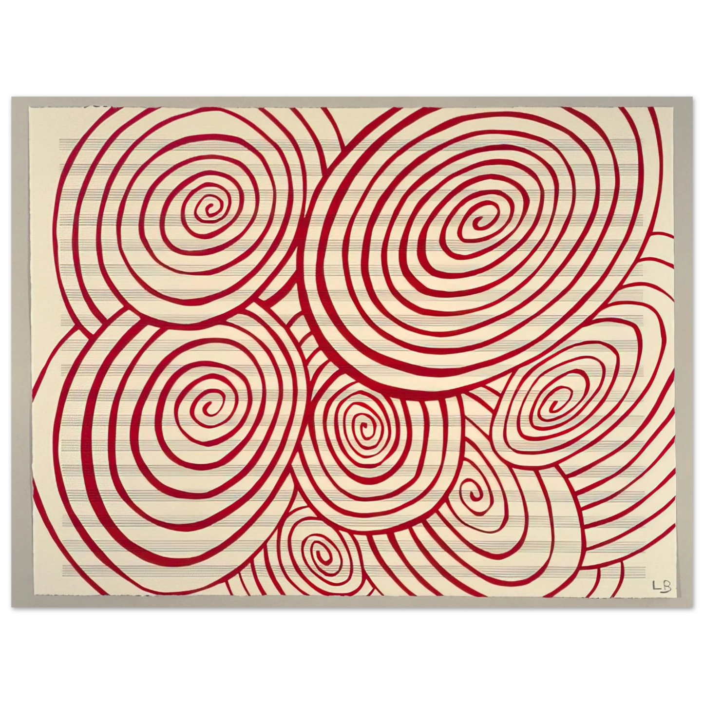 Louise Bourgeois - FUGUE 2003 75x100 cm / 30x40inches Fine Art Poster