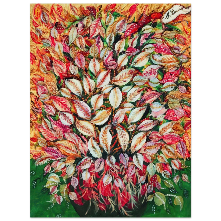 Seraphine Louis - Feuilles - 1928 75x100 cm / 30x40inches Fine Art Poster