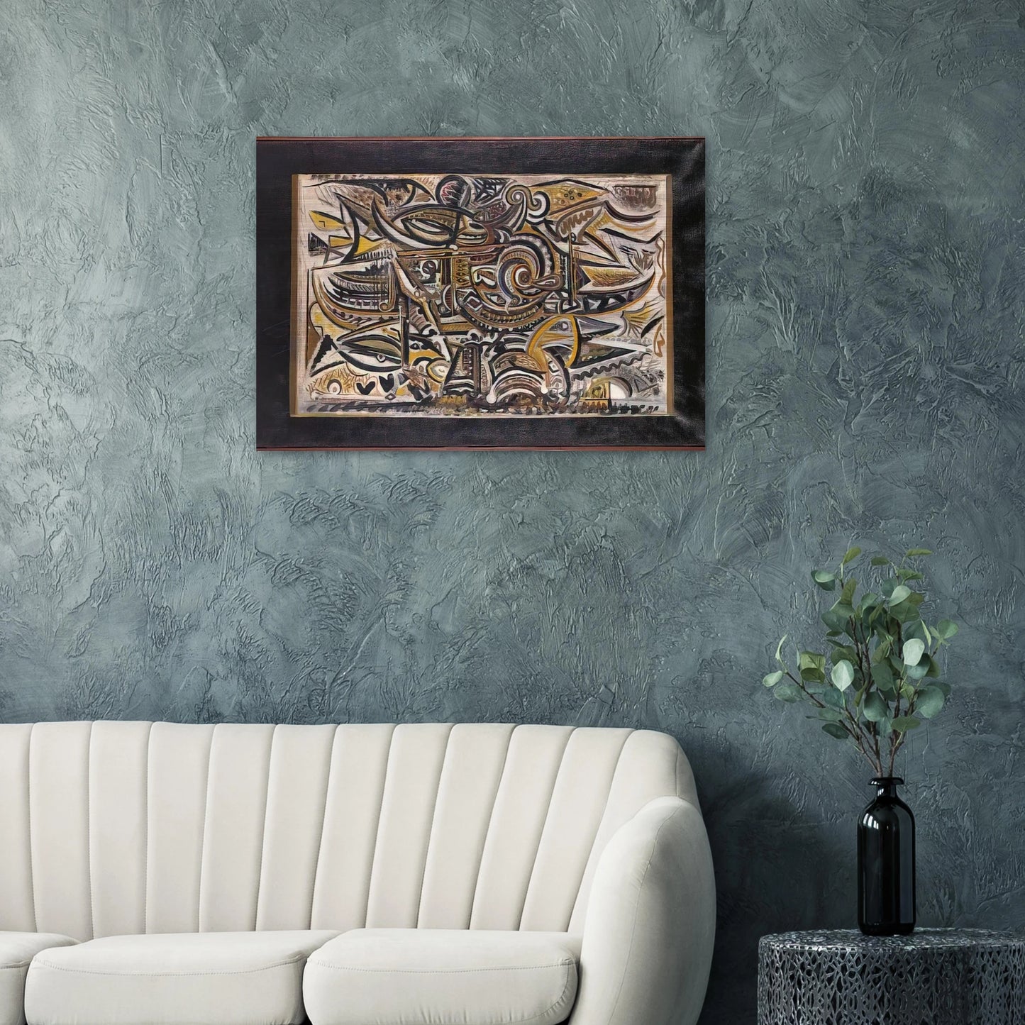 Bird in the Wind - Richard Pousette-Dart Brushed Aluminum Print - 70x100 cm / 28x40 inches | Richard Pousette-Dart Aluminum Print | Richard Pousette-Dart Prints