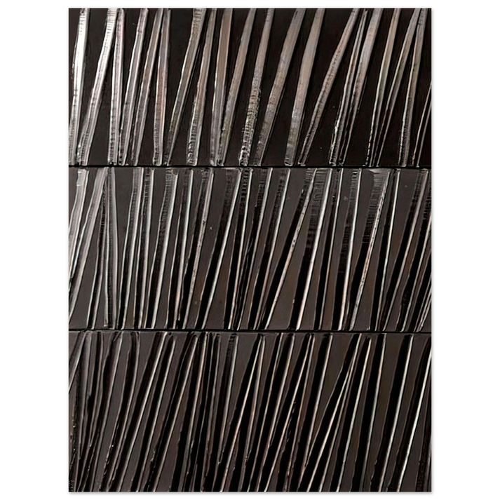 Pierre Soulages - Peinture 244 x 181 cm, 23 novembre 2010 - 2010 75x100 cm / 30x40inches Fine Art Poster