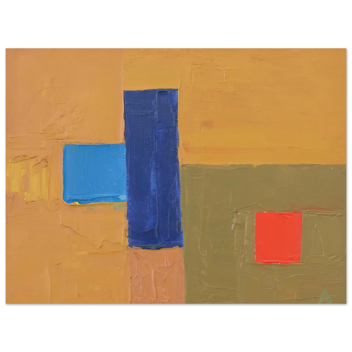 Etel Adnan - Untitled - 2000 75x100 cm / 30x40inches Fine Art Poster