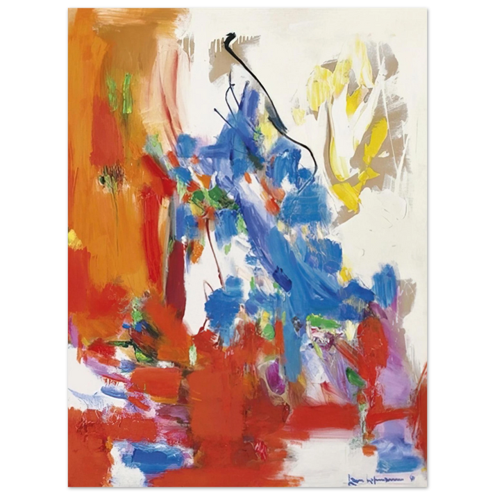 Hans Hofmann - Wild Vine 75x100 cm / 30x40inches Fine Art Poster