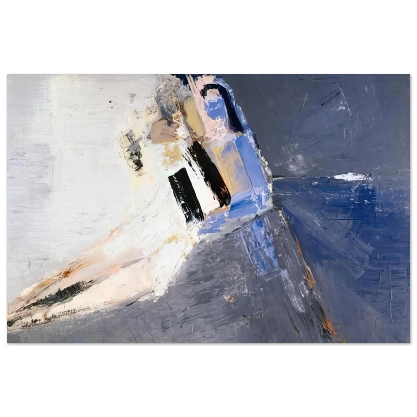 Nicolas de Stael - Figure accoudée - 1953 Fine Art Poster