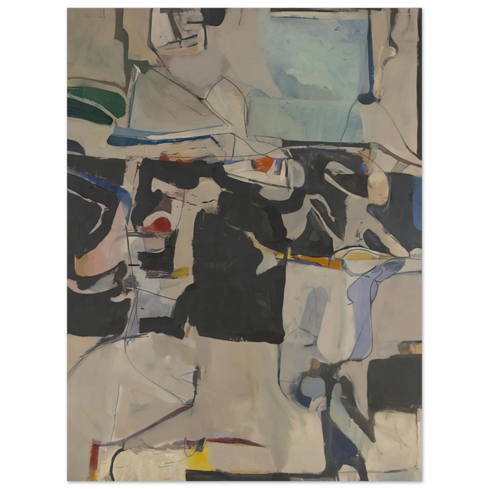Richard Diebenkorn - Urbana #6 75x100 cm / 30x40inches Fine Art Poster