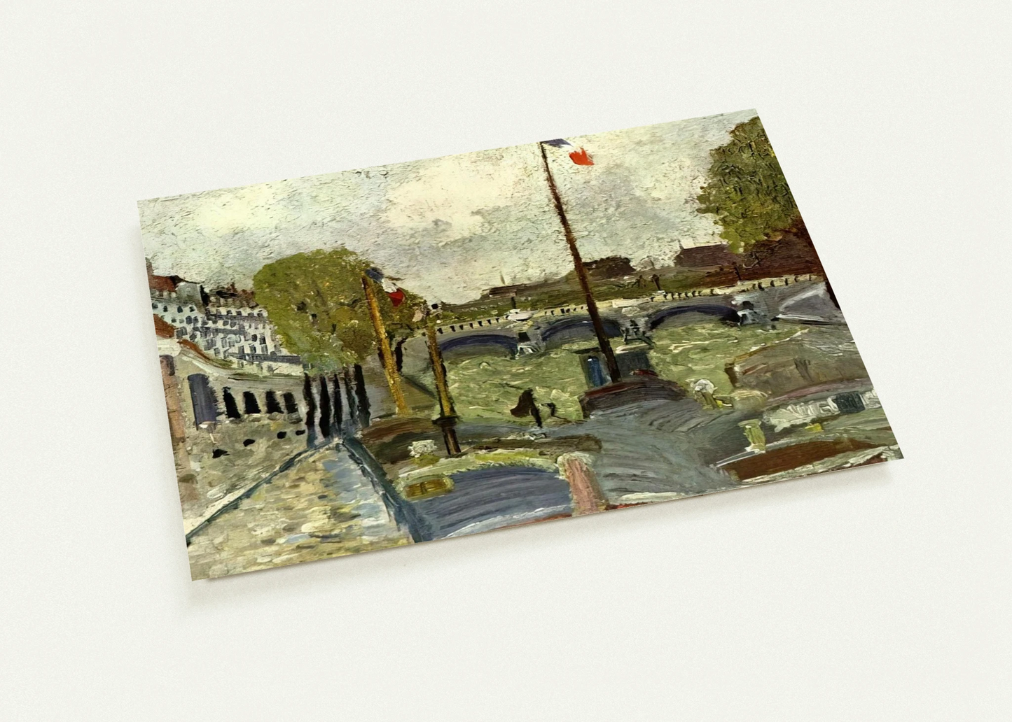 NINE By Maurice Utrillo Pack of 10 Post Cards | Maurice Utrillo Post Cards | A6 (10.5 x 14.8 cm) - 4.1 x 5.8 inches
