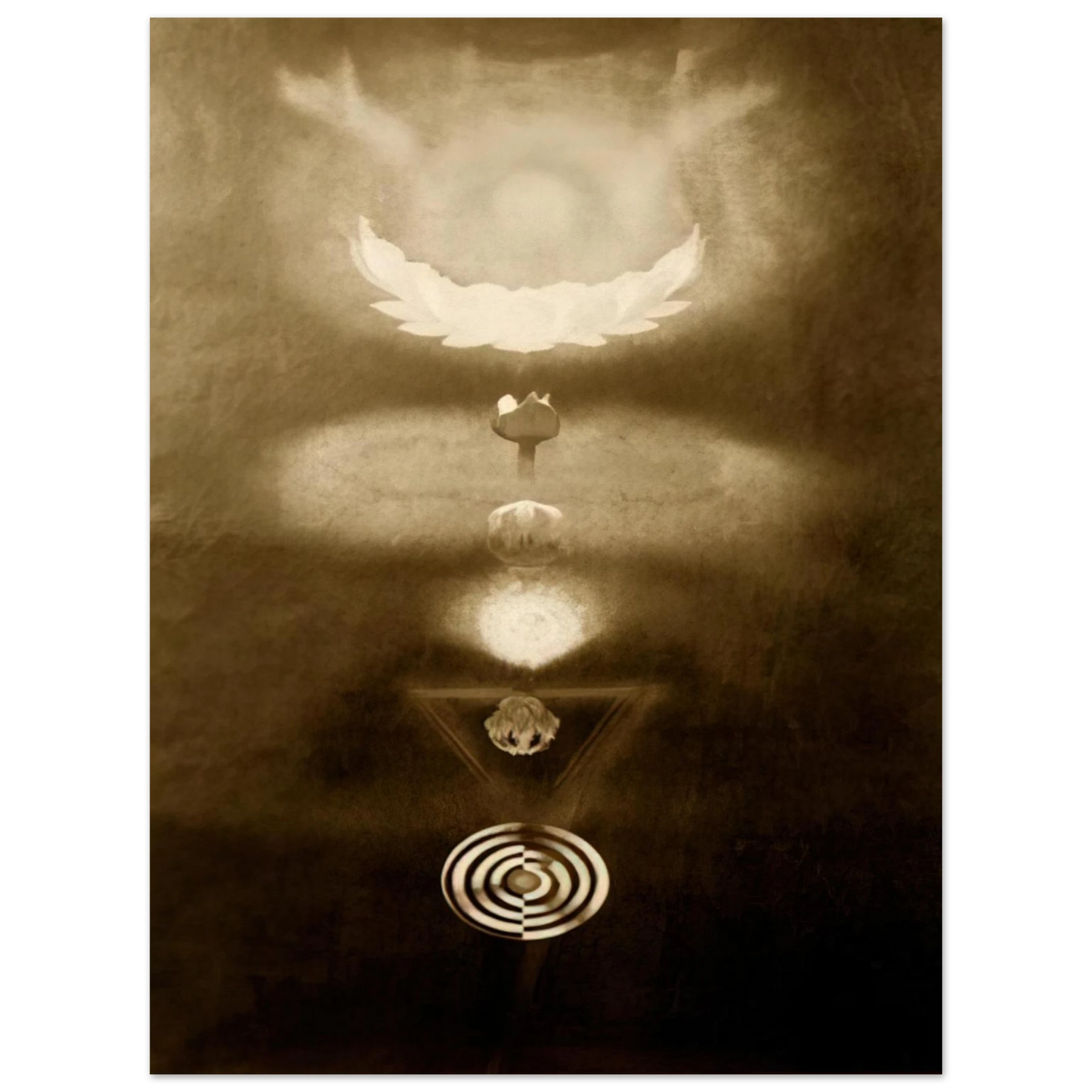 Morris Graves - Kundalini - Expressionism 75x100 cm / 30x40inches Fine Art Poster