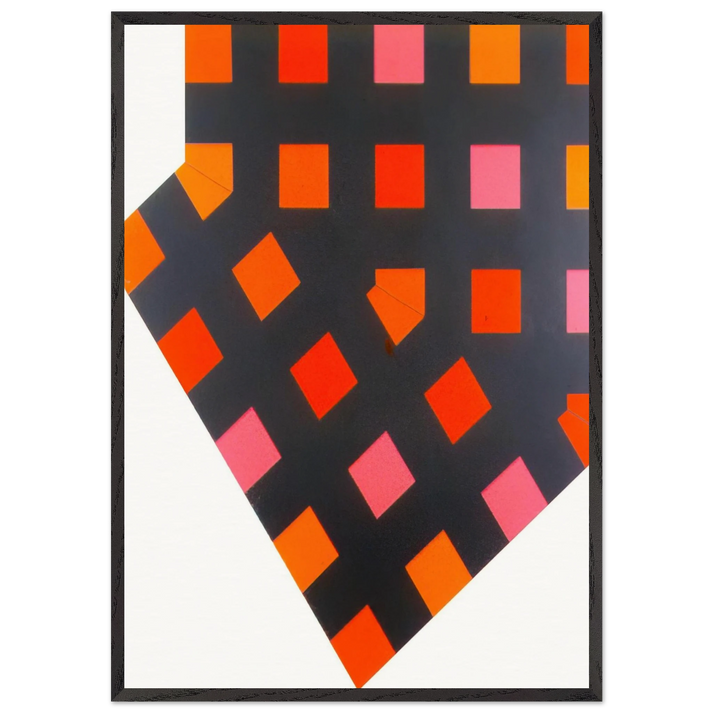 Crusader - 1968 - Jeremy Moon 70x100 cm / 28x40 inches Framed Art Print – Black Wooden Frame