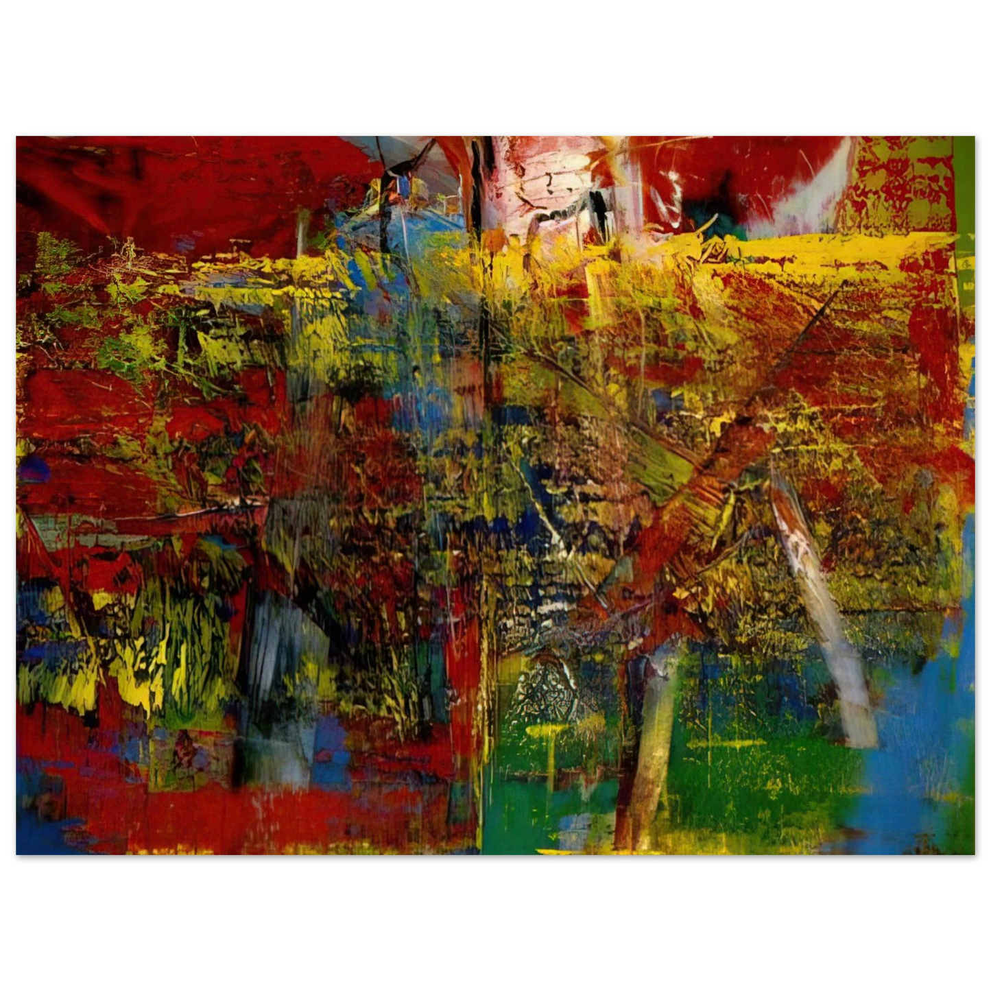 Gerhard Richter - MEDIATION 75x100 cm / 30x40inches Fine Art Poster