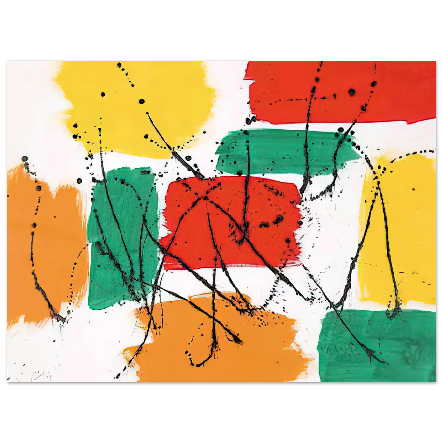 Marcel Barbeau - Reflets Printanieres 75x100 cm / 30x40inches Fine Art Poster
