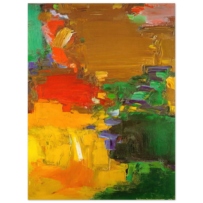 Hans Hofmann - Rhapsody 75x100 cm / 30x40inches Fine Art Poster