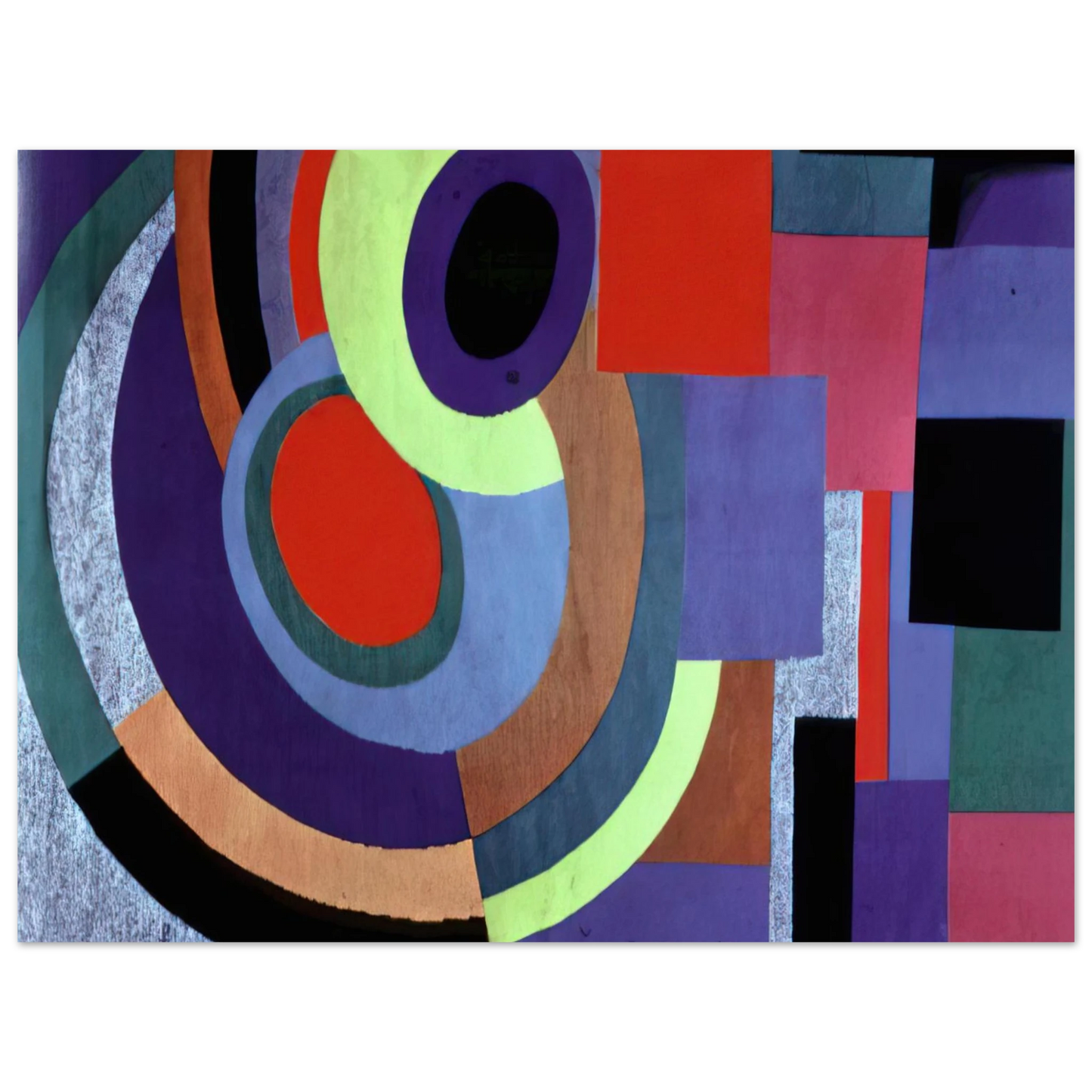 Sonia Delaunay - ICARUS 75x100 cm / 30x40inches Fine Art Poster