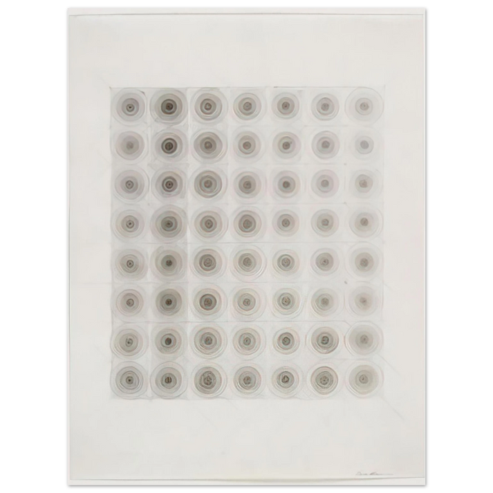 Eva Hesse - UNTITLED 1966 75x100 cm / 30x40inches Fine Art Poster