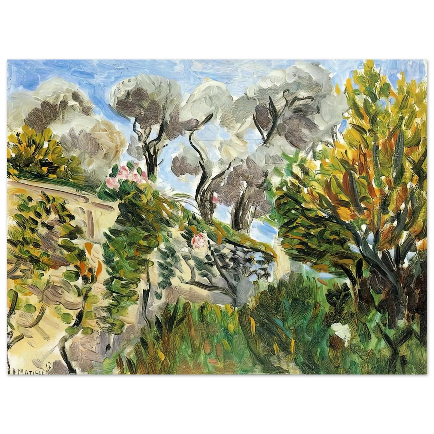 Henri Matisse - NOT IDENTIFIED 11 75x100 cm / 30x40inches Fine Art Poster