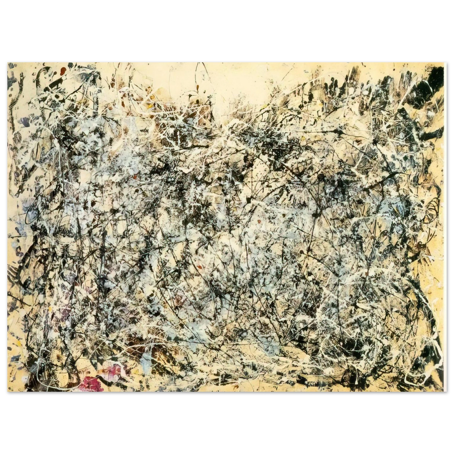 Jackson Pollock - NO 1 1948 75x100 cm / 30x40inches Fine Art Poster