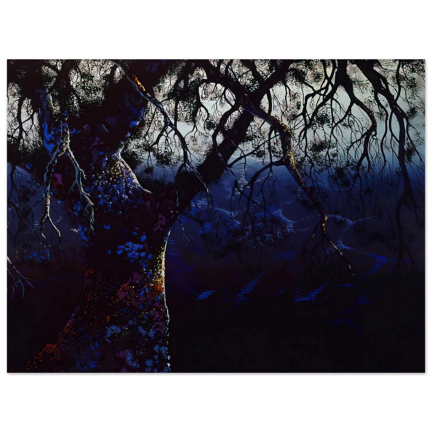 Eyvind Earle - Jewel Tree 75x100 cm / 30x40inches Fine Art Poster