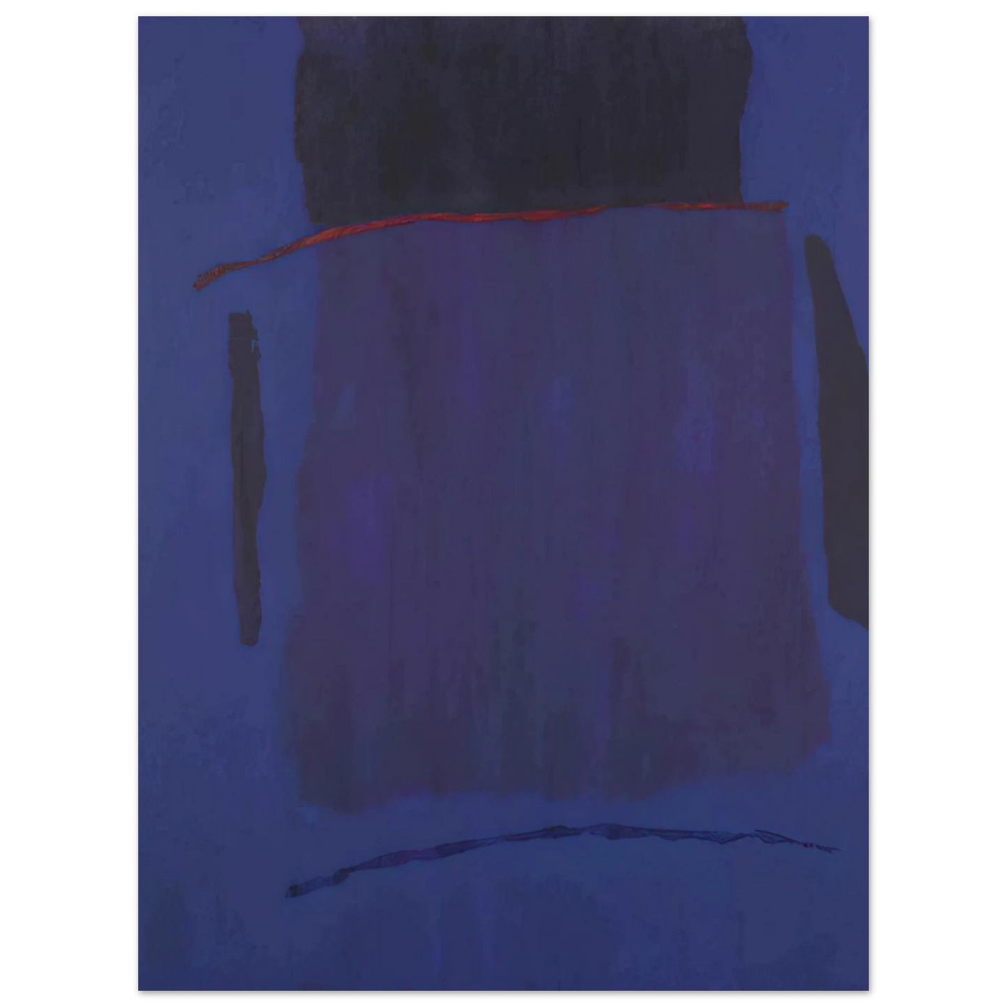 Theodoros Stamos - Infinity Field, Lefkada Series #3 - 1979 75x100 cm / 30x40inches Fine Art Poster