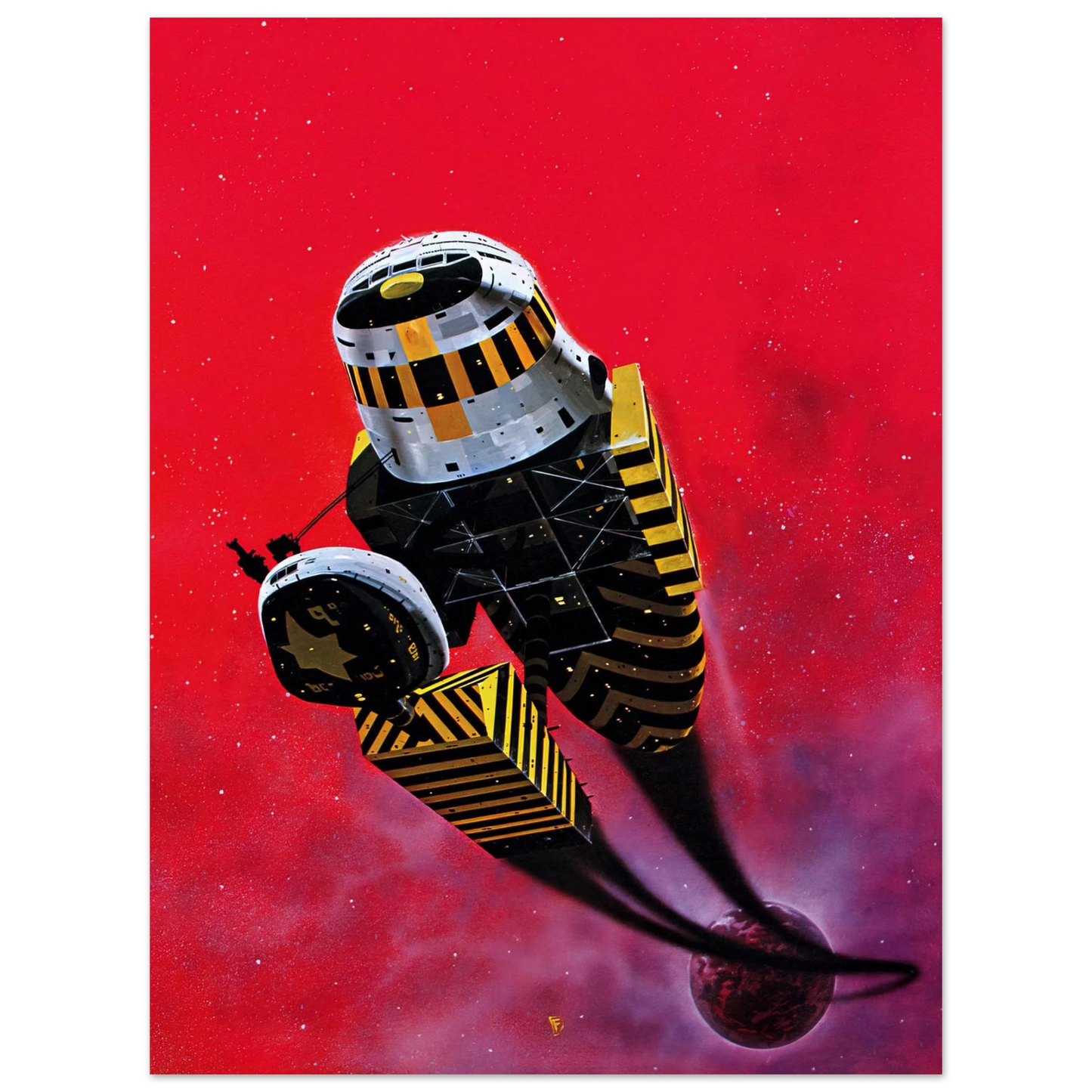 Chris Foss - Chris Foss 75x100 cm / 30x40inches Fine Art Poster